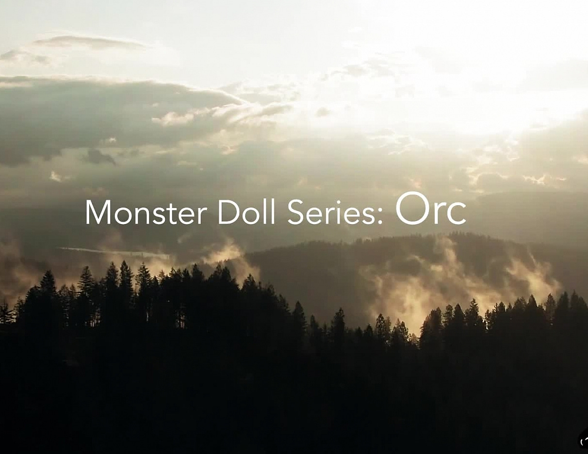 Dukes Dollz: Curvy Orc Doll